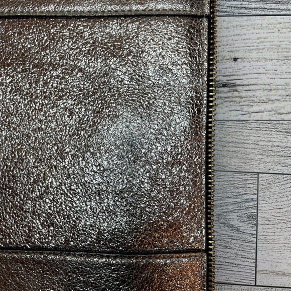 Rebecca Minkoff Metallic Leo Clutch - Picture 3 of 7